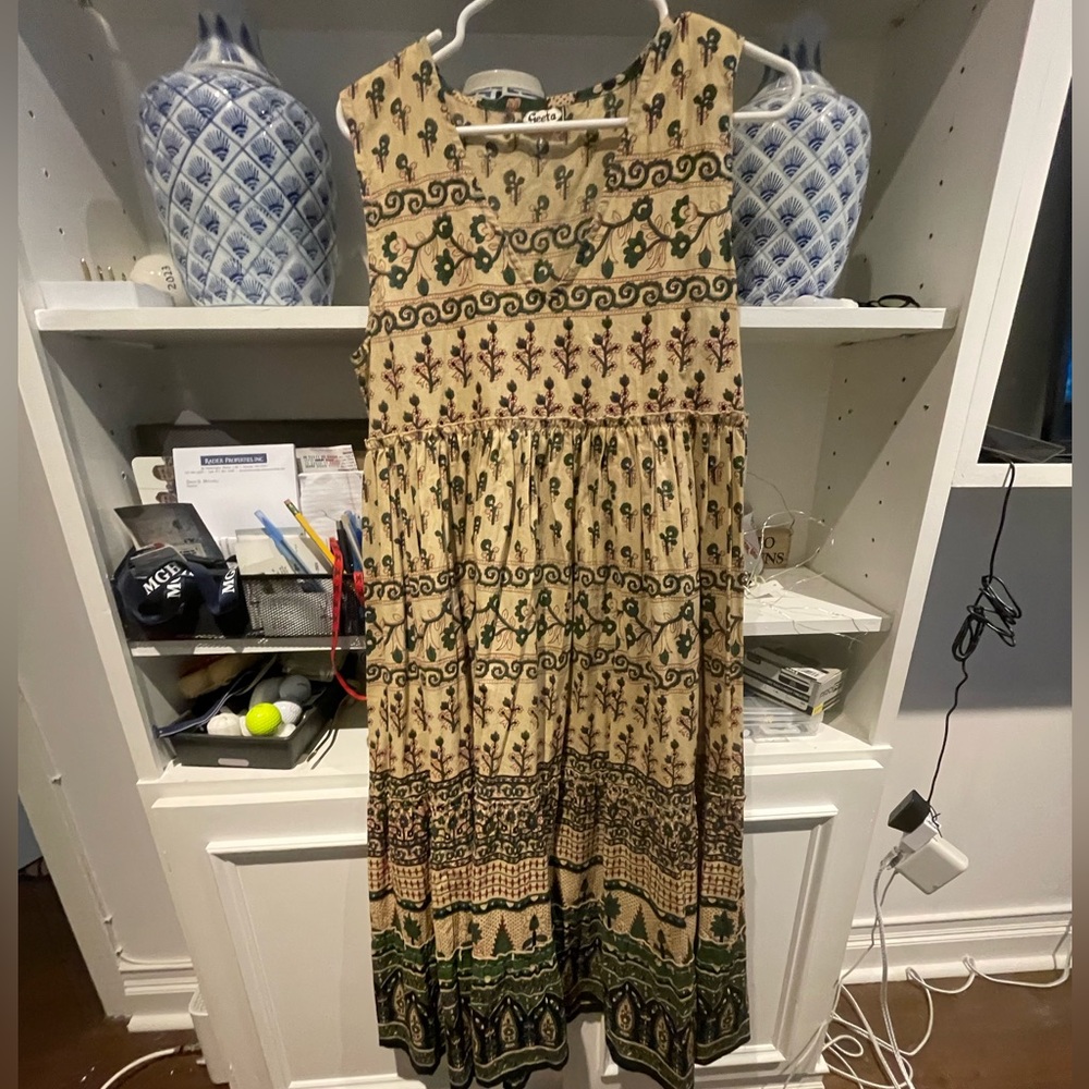 Hand-block Print  Dress